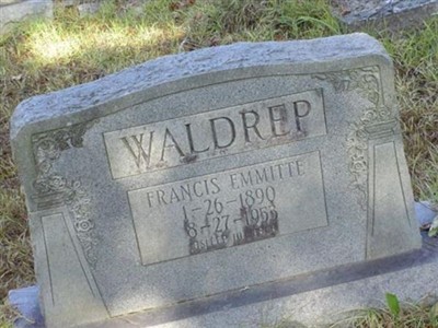 Francis Emmitte Waldrep on Sysoon