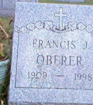 Francis J. Oberer on Sysoon