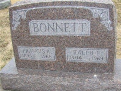 Francis K Parrott Bonnett on Sysoon