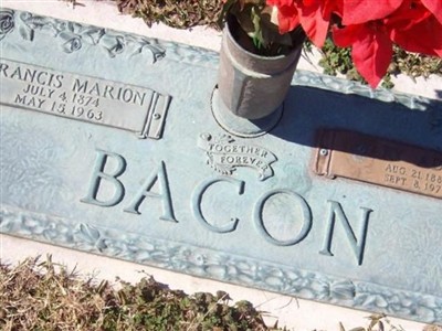Francis Marion Bacon on Sysoon