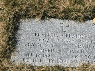 Francis P Flaherty on Sysoon