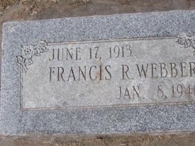 Francis R Webber on Sysoon