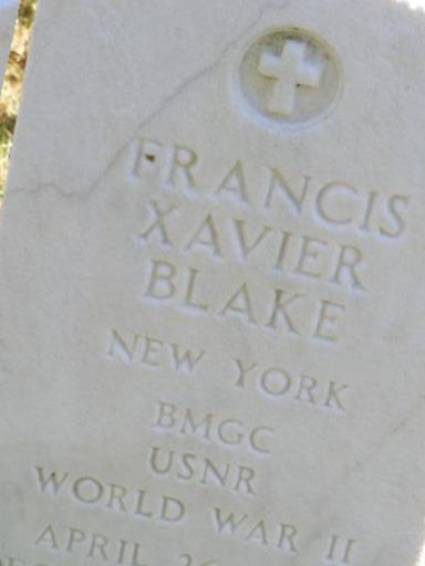 Francis Xavier Blake on Sysoon