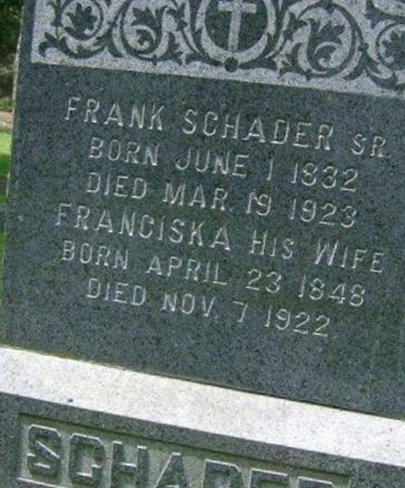 Franciska Schader on Sysoon