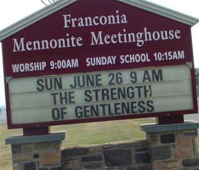 Franconia Mennonite Church on Sysoon
