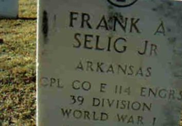 Frank A Selig, Jr on Sysoon