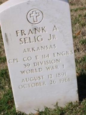 Frank A Selig, Jr on Sysoon