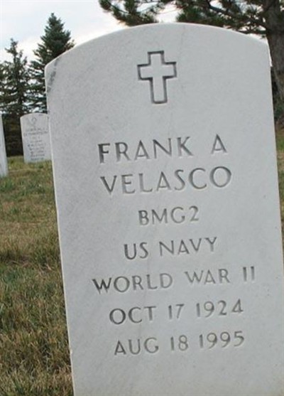 Frank A Velasco on Sysoon