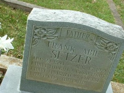 Frank Abie Setzer on Sysoon