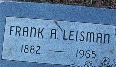 Frank Alphonse Leisman on Sysoon