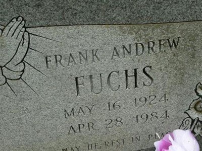 Frank Andrew Fuchs on Sysoon