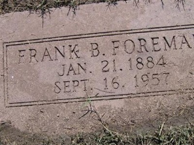 Frank B Foreman on Sysoon