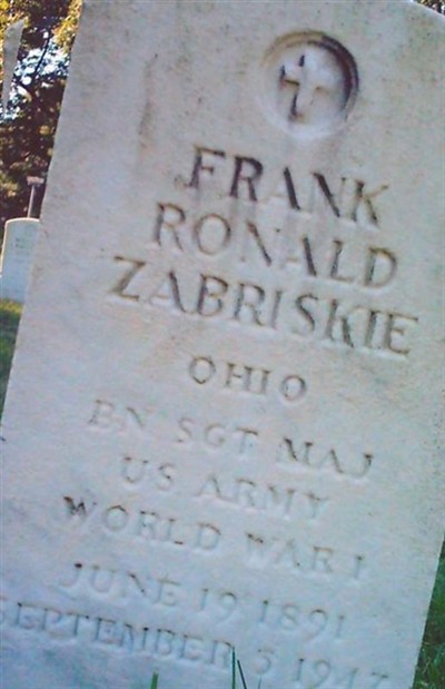 Frank B Zabriskie on Sysoon
