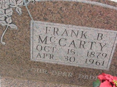 Frank Bryant McCarty on Sysoon