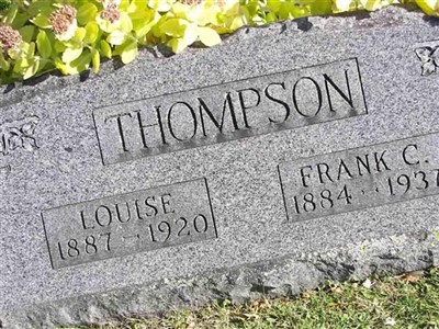 Frank C Thompson on Sysoon