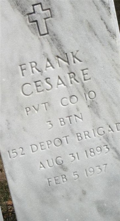 Frank Cesare on Sysoon