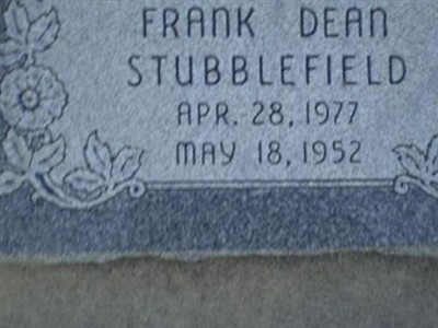 Frank Dean Stubblefield on Sysoon