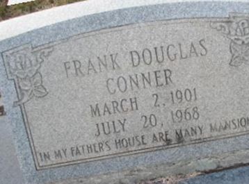 Frank Douglas Conner on Sysoon