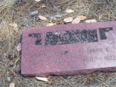 Frank E Erickson on Sysoon