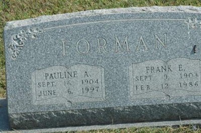 Frank E. Forman on Sysoon