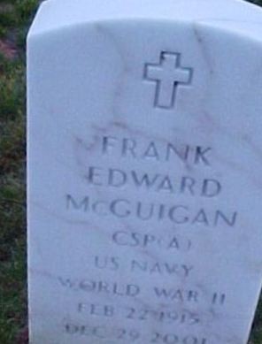 Frank Edward Paullin McGuigan on Sysoon