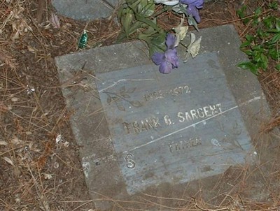 Frank G. Sargent on Sysoon