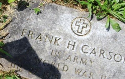 Frank H Carson on Sysoon