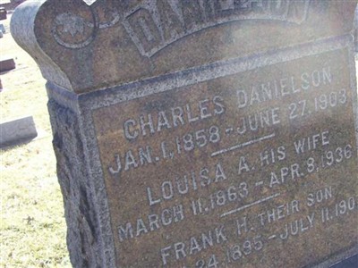 Frank H. DANIELSON on Sysoon