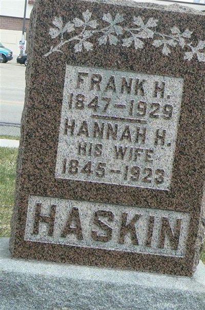 Frank H Haskins on Sysoon