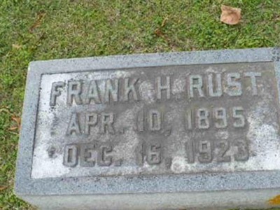 Frank H Rust on Sysoon