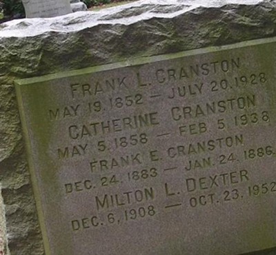 Frank L. Cranston on Sysoon