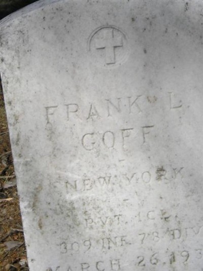 Frank L Goff on Sysoon