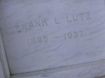 Frank L Lutz on Sysoon
