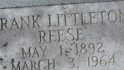 Frank Littleton Reese, Jr on Sysoon