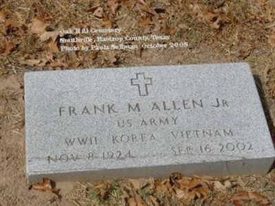 Frank M Allen, Jr on Sysoon