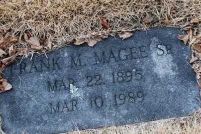 Frank M. Magee, Sr. on Sysoon
