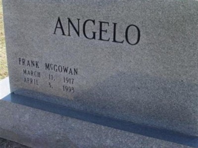 Frank McGowan Angelo on Sysoon