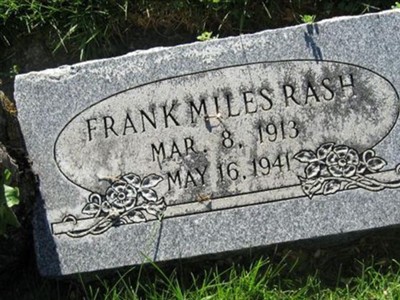 Frank Miles Rash on Sysoon