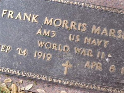 Frank Morris "Maurice" Marsh, Jr on Sysoon