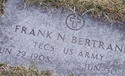 Frank N. Bertrand on Sysoon