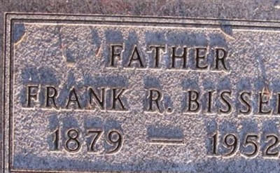 Frank R. Bissell on Sysoon