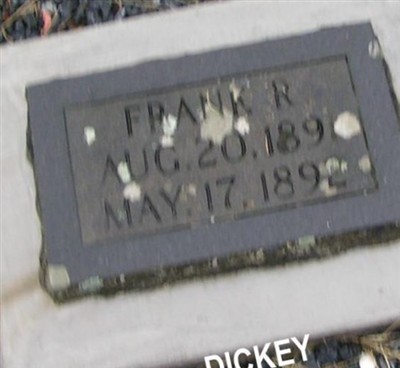 Frank R. Dickey on Sysoon