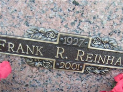 Frank R. Reinhard on Sysoon