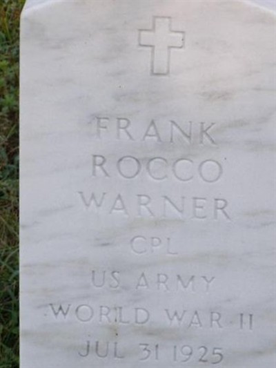 Frank Rocco Warner on Sysoon