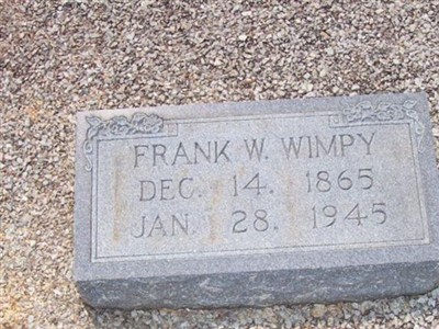 Frank W Wimpy on Sysoon
