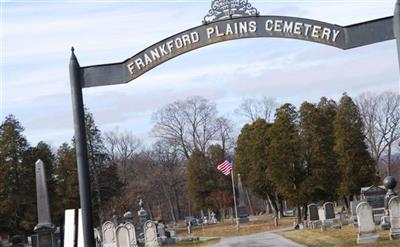 Frankford Plains Cemetery on Sysoon