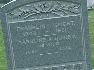 Franklin C. Haight on Sysoon