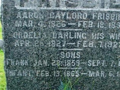 Franklin Darling Frisbie on Sysoon