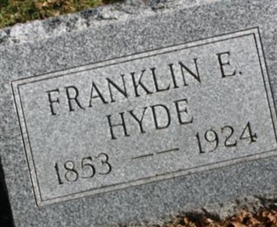 Franklin E Hyde on Sysoon