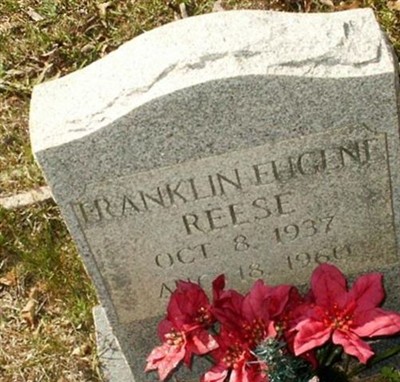 Franklin Eugene Reese on Sysoon
